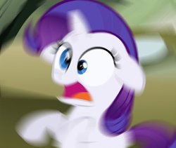 Size: 680x575 | Tagged: safe, edit, edited screencap, screencap, rarity, g4, the cutie mark chronicles, blurry, faic, female, filly, filly rarity, solo, younger