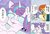 Size: 537x366 | Tagged: safe, artist:noupu, princess flurry heart, sunburst, pony, unicorn, g4, comic, japanese