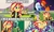 Size: 3413x2048 | Tagged: safe, screencap, micro chips, sci-twi, sunset shimmer, trixie, twilight sparkle, wallflower blush, equestria girls, equestria girls specials, g4, my little pony equestria girls: better together, my little pony equestria girls: forgotten friendship, my little pony equestria girls: friendship games, my little pony equestria girls: rainbow rocks, angry, clothes, discussion in the comments, flawless, geode of empathy, high res, image macro, jacket, meme, truth, we're not flawless