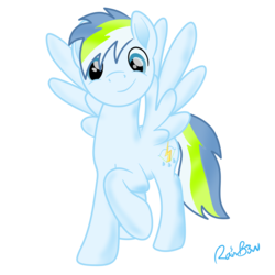 Size: 6000x6000 | Tagged: safe, artist:jupiter-rainbow, artist:rain bow, oc, oc only, oc:rain bow, pegasus, pony, absurd resolution, male, movie accurate, simple background, solo, stallion, transparent background, vector