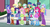 Size: 1477x809 | Tagged: safe, screencap, applejack, bon bon, derpy hooves, flash sentry, fluttershy, lyra heartstrings, micro chips, pinkie pie, princess celestia, princess luna, principal celestia, rainbow dash, rarity, sandalwood, sunset shimmer, sweetie drops, vice principal luna, human, equestria girls, g4, my little pony equestria girls: friendship games, applejack's hat, awkward, background human, beanie, belt, boots, bracelet, canterlot high, clasped hands, class photo, clothes, cowboy boots, cowboy hat, cropped, denim, denim skirt, eyes closed, female, glasses, grin, group photo, hairclip, hand on hip, hands behind back, happy, hat, humane five, jacket, jewelry, lipstick, looking down, looking up, male, pants, posing for photo, pre sneeze, right there in front of me, shirt, shoes, shorts, skirt, smiling, socks, stairs, standing, stetson, suspenders, sweater, tank top, teeth, tunic, wondercolts, yawn