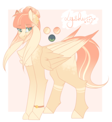 Size: 1814x1981 | Tagged: safe, artist:mauuwde, oc, oc only, oc:lyshuu, pegasus, pony, female, mare, reference sheet, solo