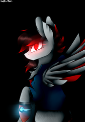 Size: 800x1152 | Tagged: safe, artist:purediamond360, oc, oc only, oc:jet speed, pegasus, pony, male, solo, stallion