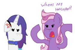 Size: 2400x1600 | Tagged: safe, artist:painttasticpony, daisy dreams, rarity, g4, duo, simple background, transparent background