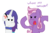 Size: 2400x1600 | Tagged: safe, artist:painttasticpony, daisy dreams, rarity, g4, duo, simple background, transparent background