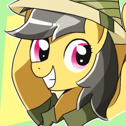 Size: 983x983 | Tagged: safe, artist:erufi, daring do, pegasus, pony, g4, cute, daring dorable, female, looking at you, mare, solo