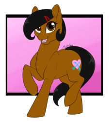 Size: 1484x1604 | Tagged: safe, artist:mythpony, oc, oc only, oc:yanie, earth pony, pony, female, mare, solo