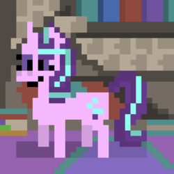 Size: 512x512 | Tagged: safe, artist:eternaljonathan, starlight glimmer, pony, unicorn, g4, 8-bit, female, pixel art, solo