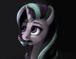 Size: 6600x5100 | Tagged: safe, artist:splatterpaint-donkey, starlight glimmer, pony, unicorn, g4, absurd resolution, bust, female, open mouth, portrait, solo