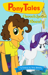 Size: 707x1095 | Tagged: artist needed, safe, edit, cheese sandwich, rarity, series:pony tales, g4, parody, veggietales