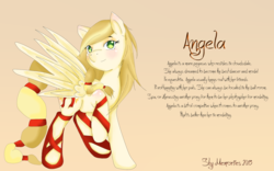 Size: 1920x1200 | Tagged: safe, artist:shymemories, oc, oc only, oc:angela, solo