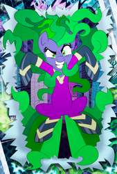 Size: 676x1000 | Tagged: safe, artist:trish forstner, mane-iac, earth pony, pony, g4, female, looking at you, mare, solo
