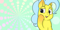 Size: 3000x1500 | Tagged: safe, artist:panustar, oc, oc only, pony, abstract background, bust, female, hoof on cheek, mare, portrait, solo