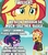 Size: 1788x2048 | Tagged: safe, fluttershy, sci-twi, sunset shimmer, twilight sparkle, equestria girls, equestria girls specials, g4, my little pony equestria girls: better together, my little pony equestria girls: forgotten friendship, anti-shipping, clothes, image macro, impact font, meme, mouthpiece, op is a duck, op is trying to start shit, selfie drone, shipping denied, shipping war, swimsuit