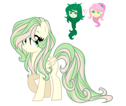 Size: 755x633 | Tagged: safe, artist:pandemiamichi, fluttershy, wallflower blush, oc, pegasus, pony, equestria girls, equestria girls specials, g4, my little pony equestria girls: better together, my little pony equestria girls: forgotten friendship, female, flutterblush, lesbian, magical lesbian spawn, mare, offspring, parent:fluttershy, parent:wallflower blush, parents:flutterblush, shipping, simple background, solo, white background