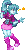 Size: 118x240 | Tagged: safe, artist:botchan-mlp, sonata dusk, equestria girls, g4, boots, clothes, cute, female, gif, non-animated gif, one eye closed, pixel art, ponytail, shoes, simple background, skirt, socks, solo, sonatabetes, sprite, tongue out, transparent background, wink