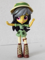 Size: 960x1280 | Tagged: safe, artist:whatthehell!?, daring do, equestria girls, g4, boots, clothes, doll, dress, equestria girls minis, hat, irl, jacket, pants, photo, shoes, toy