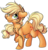 Size: 4652x4807 | Tagged: safe, artist:cutepencilcase, applejack, earth pony, pony, g4, absurd resolution, chest fluff, female, fluffy, freckles, mare, simple background, solo, transparent background