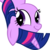 Size: 500x500 | Tagged: safe, artist:the smiling pony, twilight sparkle, oc, oc:wrong neighborhood repost sparkle, pony, unicorn, derpibooru, g4, .svg available, :t, aside glance, badge, badumsquish approved, derpibooru badge, faic, female, mare, meta, modern art, optical illusion, simple background, smiling, smirk, solo, svg, transparent background, twiface, upside down, upside down face, vector, wat, wrong neighborhood, you reposted in the wrong neighborhood