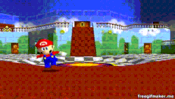 Size: 444x250 | Tagged: safe, derpy hooves, g4, animated, gif, mail, male, mario, mario-fied, smg4, super mario 64, super mario 64 bloopers, super mario bros.