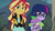 Size: 1920x1080 | Tagged: safe, screencap, sci-twi, spike, spike the regular dog, sunset shimmer, twilight sparkle, dog, equestria girls, g4, my little pony equestria girls: friendship games, crossed arms, cute, faic, smiling, smirk, smug, smugset shimmer, twiface, wrong neighborhood