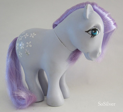 Size: 633x576 | Tagged: safe, photographer:sosilver, blossom, g1, irl, italy, lilla, photo, toy, watermark