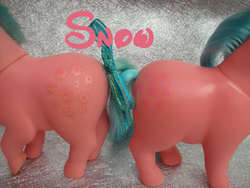 Size: 800x600 | Tagged: safe, photographer:silversnow, blossom, g1, butt, irl, photo, piggy pony, plot, spain, toy