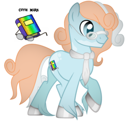 Size: 1754x1670 | Tagged: safe, artist:thecreativeenigma, oc, oc only, oc:cotton clockchime, earth pony, pony, glasses, male, simple background, solo, stallion, transparent background