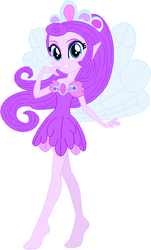 Size: 357x590 | Tagged: safe, artist:cookiechans2, artist:dashiepower, artist:user15432, fairy, human, equestria girls, g4, bare shoulders, barely eqg related, base used, cepia llc, crossover, crown, equestria girls style, equestria girls-ified, fairy princess, fairy wings, fairyized, humanized, jewelry, lily (of dragons fairies and wizards), of dragons fairies and wizards, purple, purple dress, purple fairy, purple hair, purple skin, regalia, solo, strapless, winged humanization, wings