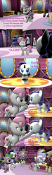 Size: 1920x6480 | Tagged: safe, artist:red4567, rarity, spike, sweetie belle, dragon, pony, unicorn, g4, 3d, babity, baby, baby pony, bait and switch, carousel boutique, comic, cup, cute, diasweetes, female, foal, heartwarming, not age regression, rarity plushie, sibling love, sisterly love, source filmmaker, sweetie belle's magic brings a great big smile, sweetie fail, sweetiedumb, sweetielove
