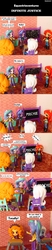 Size: 843x4043 | Tagged: safe, artist:whatthehell!?, adagio dazzle, princess celestia, principal celestia, starlight glimmer, sunset shimmer, trixie, equestria girls, g4, boots, chair, chalkboard, classroom, clothes, desk, doll, dress, equestria girls minis, eqventures of the minis, gem, irl, jacket, pants, photo, shoes, skirt, toy