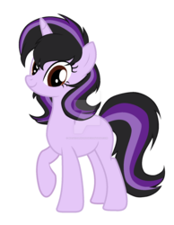 Size: 1024x1322 | Tagged: safe, artist:magicdarkart, oc, oc only, pony, unicorn, female, mare, simple background, solo, transparent background