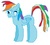 Size: 940x848 | Tagged: artist needed, safe, rainbow dash, g4, 1000 hours in ms paint, female, ms paint, simple background, solo