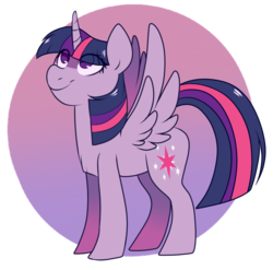 Size: 4552x4497 | Tagged: safe, artist:hyperion-jack, twilight sparkle, alicorn, pony, g4, absurd resolution, chest fluff, female, mare, solo, twilight sparkle (alicorn)