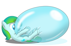 Size: 3800x2500 | Tagged: safe, artist:bladedragoon7575, oc, oc only, oc:delphina depths, blowing bubbles, bubble, high res, simple background, squishy, transparent background