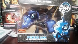 Size: 3328x1872 | Tagged: safe, princess luna, alicorn, pony, g4, collection, female, funko, mare, toy, variant, vinyl collectible