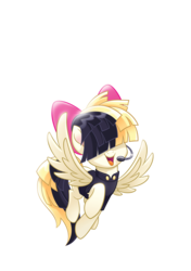 Size: 1184x1679 | Tagged: safe, songbird serenade, pony, g4, my little pony: the movie, bow, clothes, female, glowing, microphone, simple background, smiling, solo, transparent background, vector