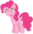 Size: 6095x6402 | Tagged: safe, artist:estories, pinkie pie, earth pony, pony, g4, ^^, absurd resolution, cute, diapinkes, eyes closed, female, happy, simple background, solo, transparent background, vector