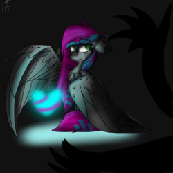 Size: 768x768 | Tagged: safe, artist:fireworkarsonist, oc, oc only, pegasus, pony, female, heart, mare, solo