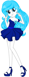 Size: 696x1806 | Tagged: safe, artist:angelamusic13, oc, oc only, oc:cristql, equestria girls, g4, clothes, dress, high heels, shoes, simple background, solo, transparent background