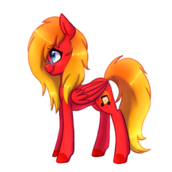 Size: 1000x1000 | Tagged: safe, artist:ghostlymarie, oc, oc only, oc:sunrise tune, pony, commission example, glasses, simple background, solo, transparent background