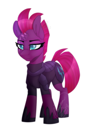 Size: 754x1000 | Tagged: safe, artist:jacobdawz, tempest shadow, pony, unicorn, g4, my little pony: the movie, armor, broken horn, eye scar, female, heart eyes, horn, scar, simple background, solo, transparent background, wingding eyes