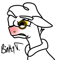 Size: 2000x2000 | Tagged: safe, artist:binkyt11, derpibooru exclusive, svengallop, earth pony, pony, g4, 2018, angry, clothes, eyebrows, flat mane, high res, male, nostril flare, partial color, red nosed, robe, sick, simple background, sketch, sketch dump, solo, stallion, wip