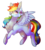 Size: 780x870 | Tagged: safe, artist:twinkepaint, rainbow dash, pegasus, pony, g4, chest fluff, female, heart eyes, mare, multicolored hair, simple background, smiling, solo, transparent background, wingding eyes