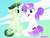 Size: 2048x1564 | Tagged: safe, artist:rivin177, oc, oc only, oc:alpha tea, oc:rivin, oc:rivin scratch, pony, unicorn, abstract background, birthday, boop, colored pupils, cute, female, food, glossy, hooves, looking at each other, male, mare, open mouth, sitting, smiling, stallion, tea