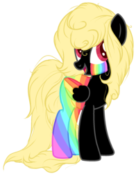 Size: 1349x1723 | Tagged: safe, artist:sugarplanets, oc, oc only, oc:rainbow tears, pegasus, pony, base used, female, mare, simple background, solo, transparent background