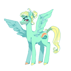 Size: 500x500 | Tagged: safe, artist:suippumato, zephyr breeze, pony, g4, male, solo