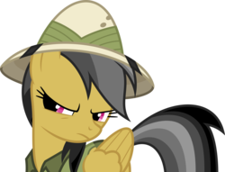 Size: 5000x3811 | Tagged: safe, artist:dashiesparkle, daring do, pony, daring don't, g4, absurd resolution, clothes, explorer outfit, female, hat, simple background, solo, transparent background, vector