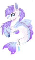 Size: 400x683 | Tagged: safe, artist:laps-sp, oc, oc only, oc:waterspout, pony, seapony (g4), simple background, solo, transparent background