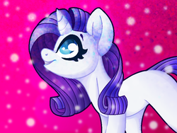 Size: 800x600 | Tagged: safe, artist:sodapopfairypony, rarity, pony, unicorn, g4, female, mare, missing cutie mark, solo